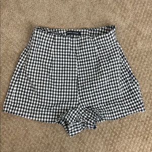 Kendall & Kylie Checkered Shorts